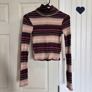 BDG Multicolor Striped Knit Top